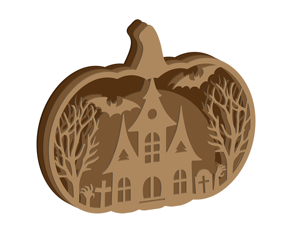 Pumpkin Plaque Shape 13