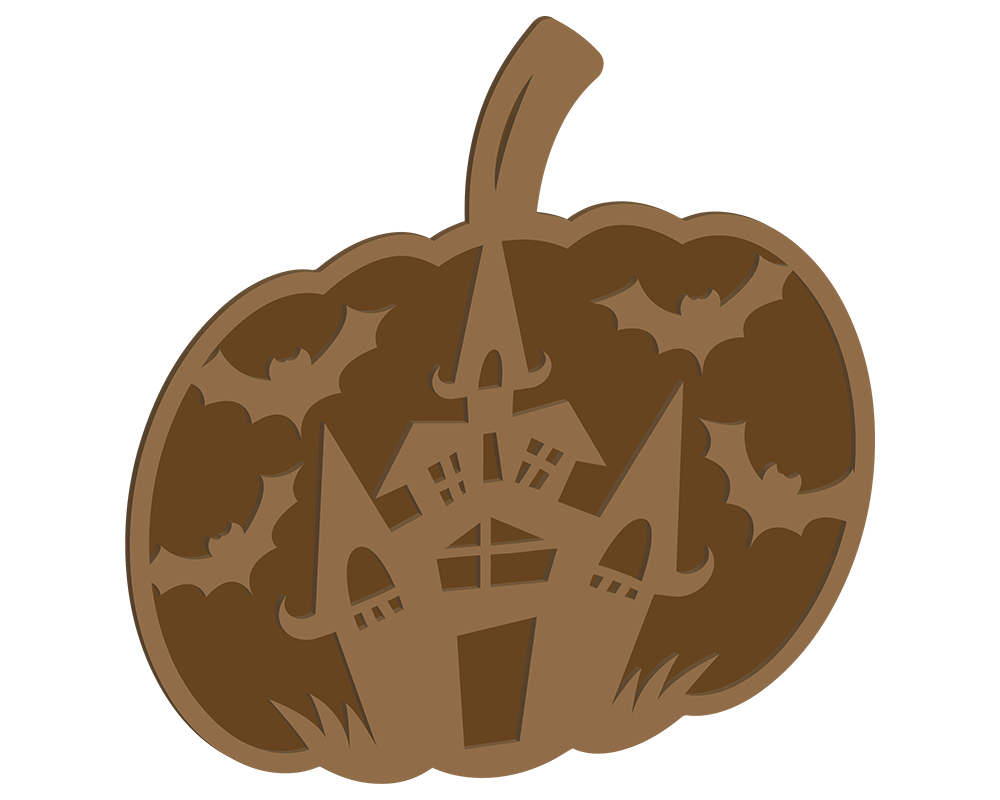 Pumpkin Plaque Shape 8