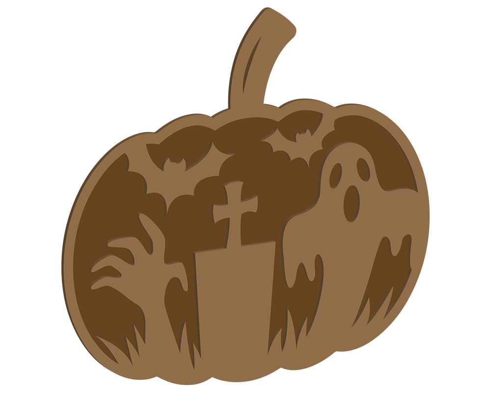 Pumpkin Plaque Shape 10