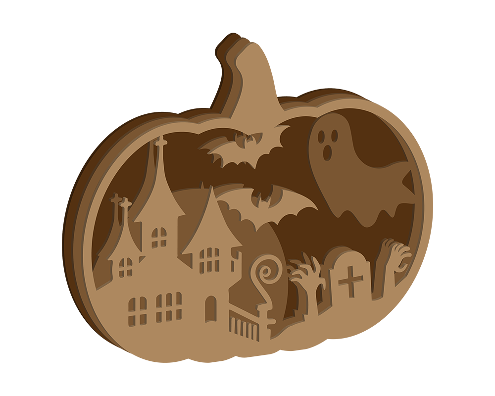 Pumpkin Plaque Shape 14