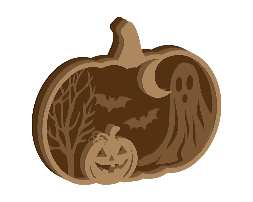 Pumpkin Plaque Shape 15