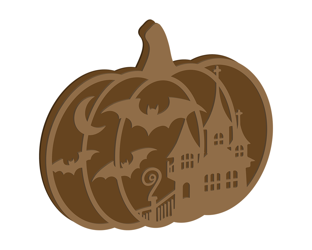 Pumpkin Plaque Shape 4