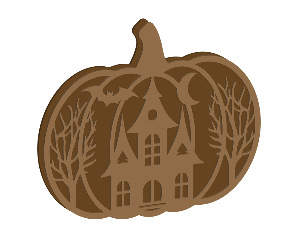 Pumpkin Plaque Shape 6