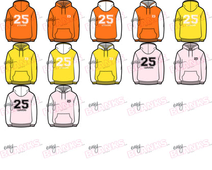 Hoodie Keyring Digital Design Pack – Leavers Edition