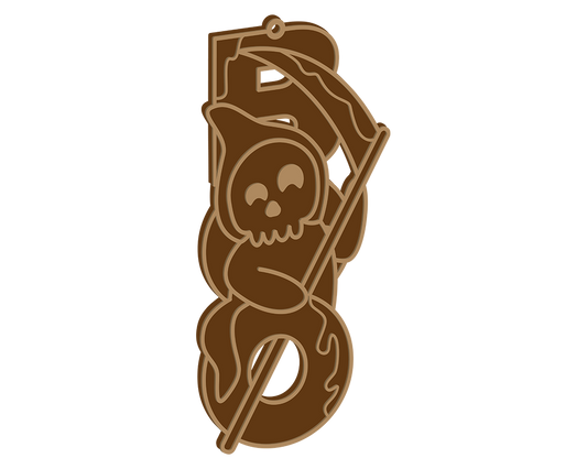 Reaper Themed Boo Plaque (EB0008)