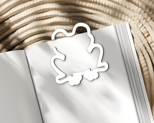 Frog Shaped Bookmark