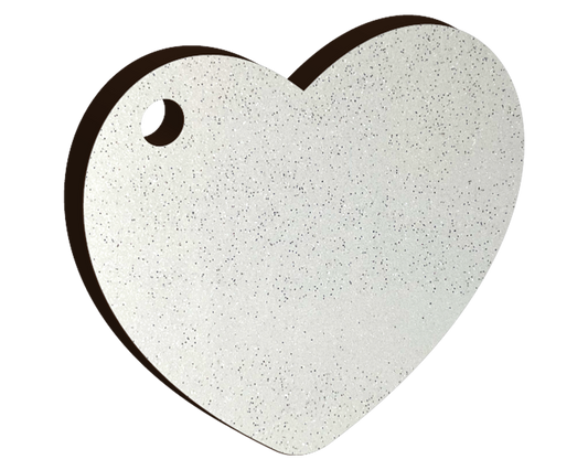 60mm Heart Keyring (10pcs)