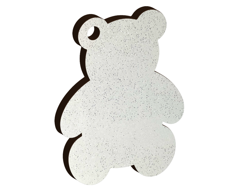 60mm Teddy Keyring (10pcs)