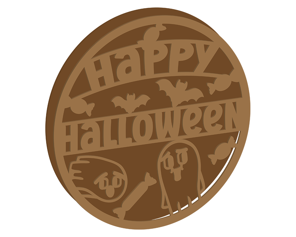 Happy Halloween Plaque