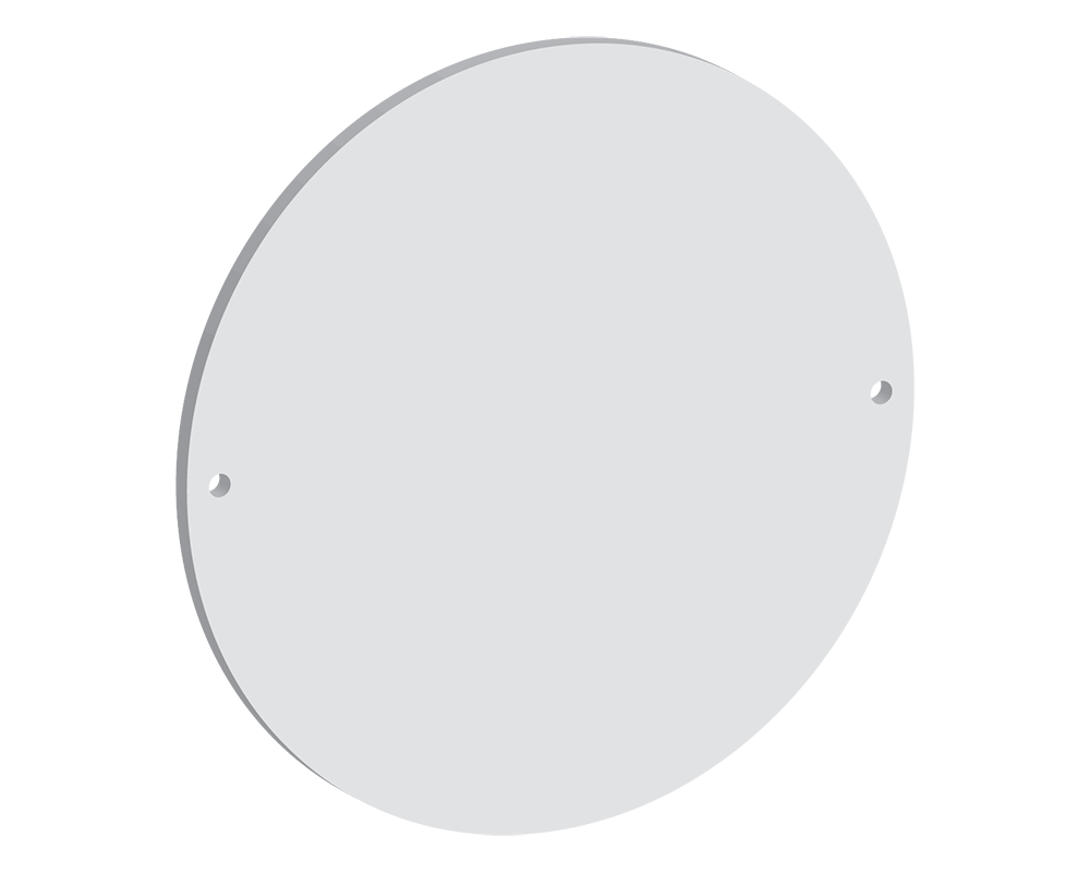 120mm Circle Two Holes