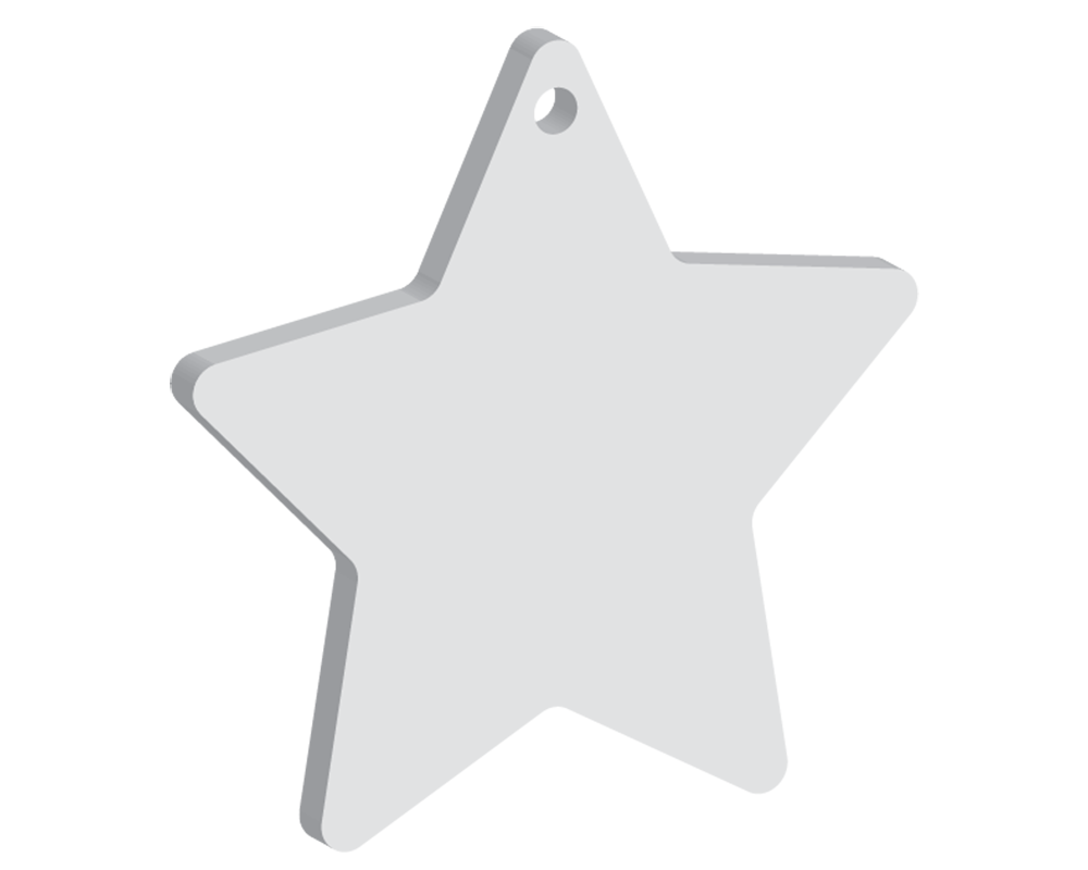 50mm Star Shape (10pcs)