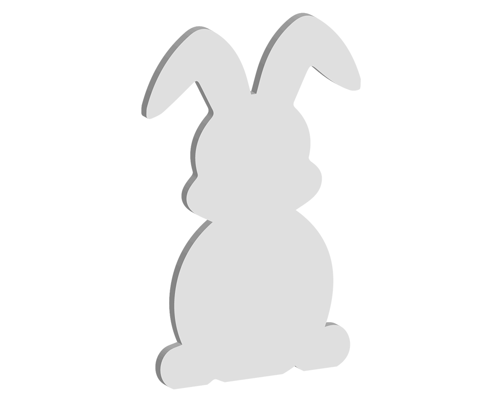 Floppy Bunny Shape