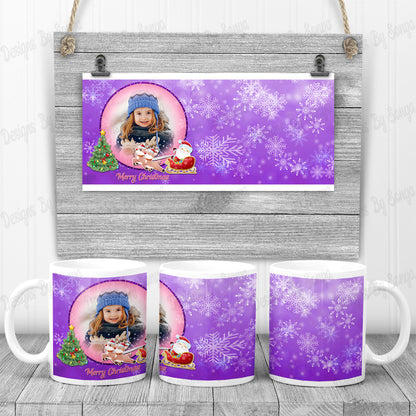 Christmas Photo Mug and Coaster Sets (8 Styles Inc)